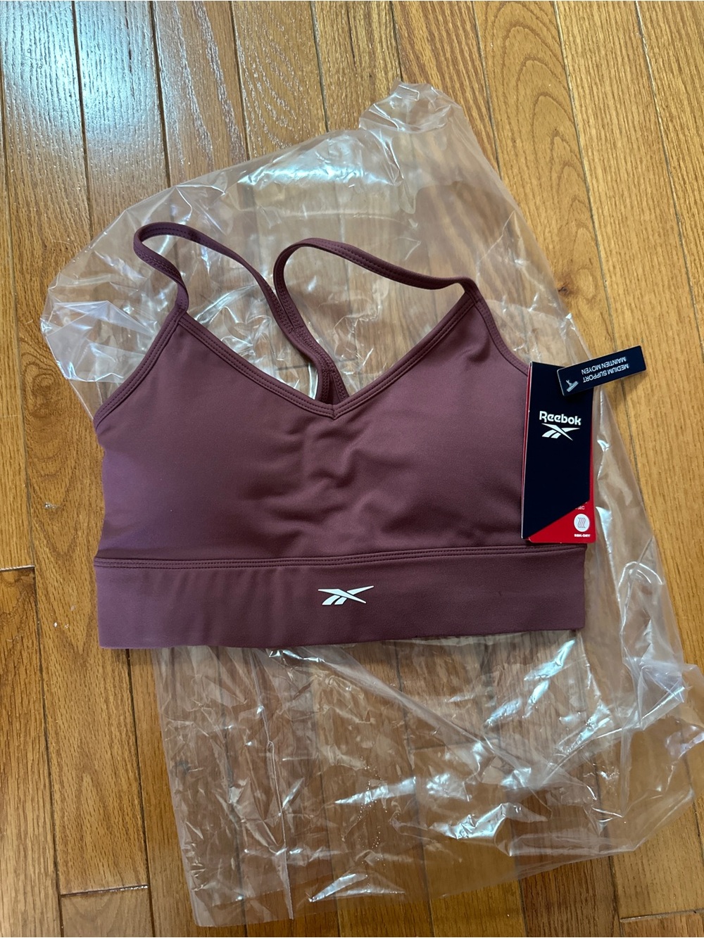 Reebok medium support Sports Bra